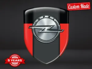 Opel Logo Into Sticker Durable High Quality Professional